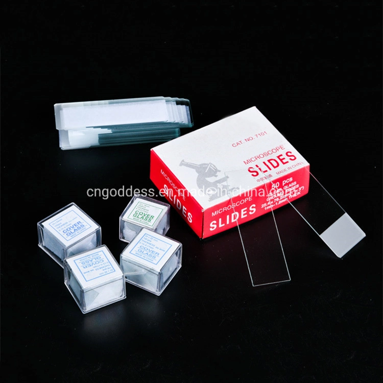 High Quality Simple Packing Objective Thickness Slide or Microscope Cover Glass