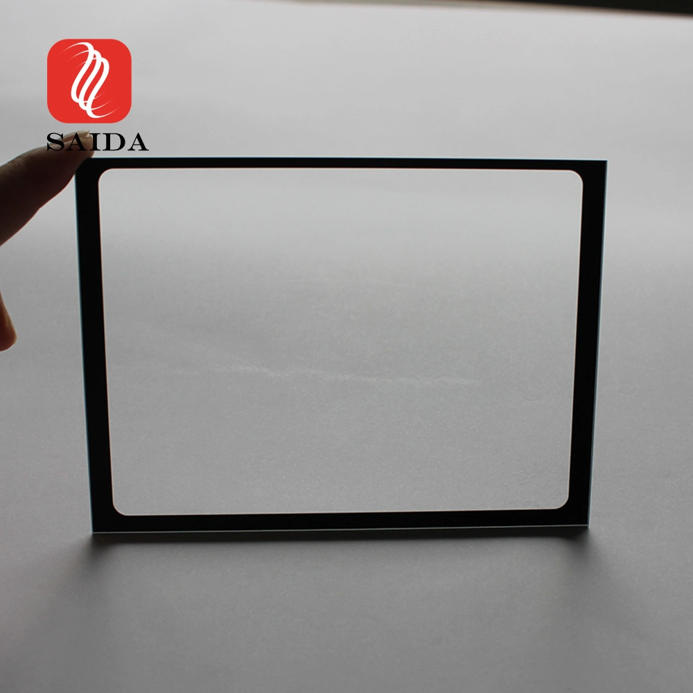 Ar Coating High Definition and Transmittance Touch Screen Cover Glass Tempered Glass with Black Border Printing